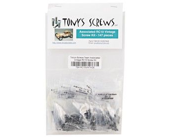 Tonys Screws Team Associated RC10 Gold Tub Screw Kit, Variant: TSK-RC10VINTAGE