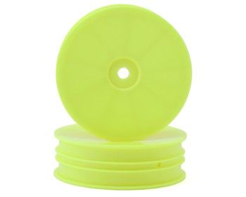 XRAY Slim "Aerodisk" 2WD Front Buggy Wheels (Yellow) (2) (XB2), Variant: XRA329914-Y