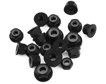 175RC Losi 22X-4 Elite Aluminum Nut Kit (Black) (19), Variant: 175-18317