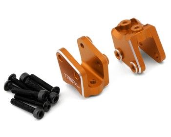 Treal Hobby Axial RBX10 Ryft Aluminum Rear Link Mounts (Orange) (2), Variant: TLHTRYFT-14