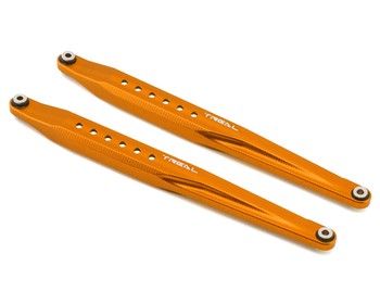 Treal Hobby Axial RBX10 Ryft Aluminum Rear Trailing Arms (Orange) (2), Variant: TLHTRYFT-16