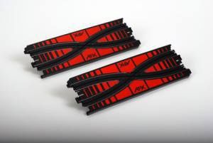 AFX 9" Crisscross Slot Car Track expansion Pieces (2)