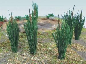 Bachmann Cattails, 3/4" Tall (24)