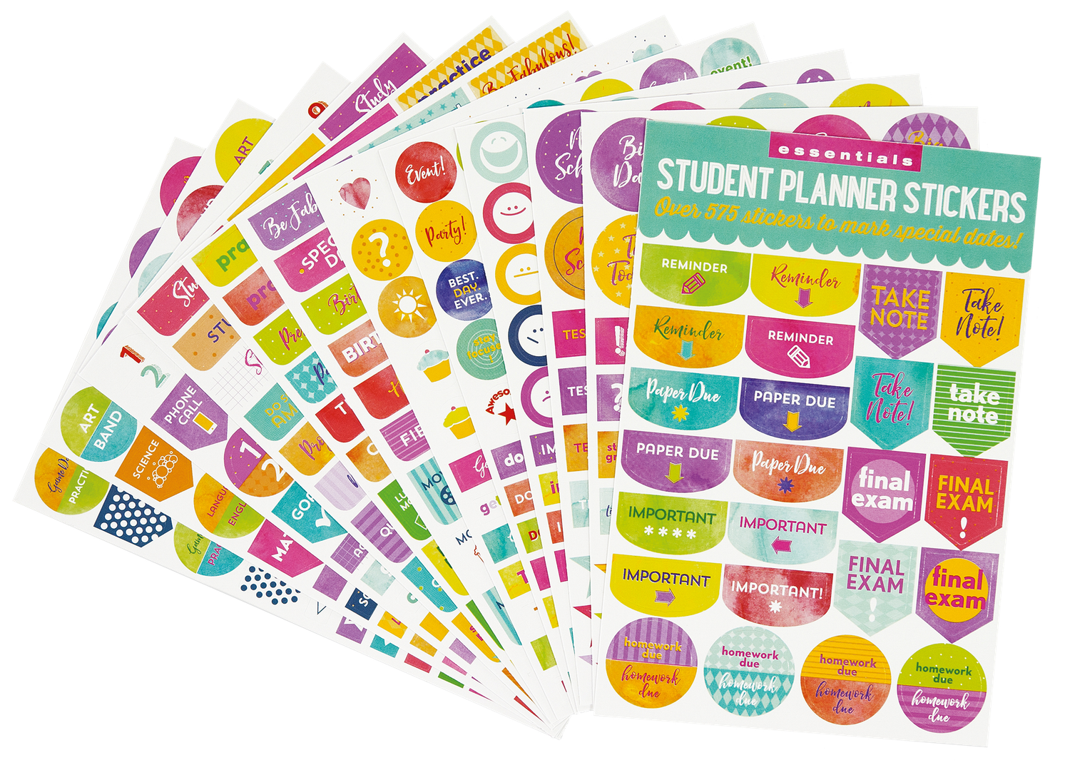 Peter Pauper Press Inc. Essentials Student Planner Stickers, Variant: PPJ327710