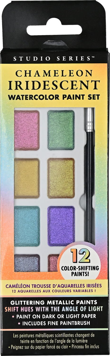 Peter Pauper Press Inc. Studio Series Chameleon Iridescent Watercolor Pain, Variant: PPJ342560