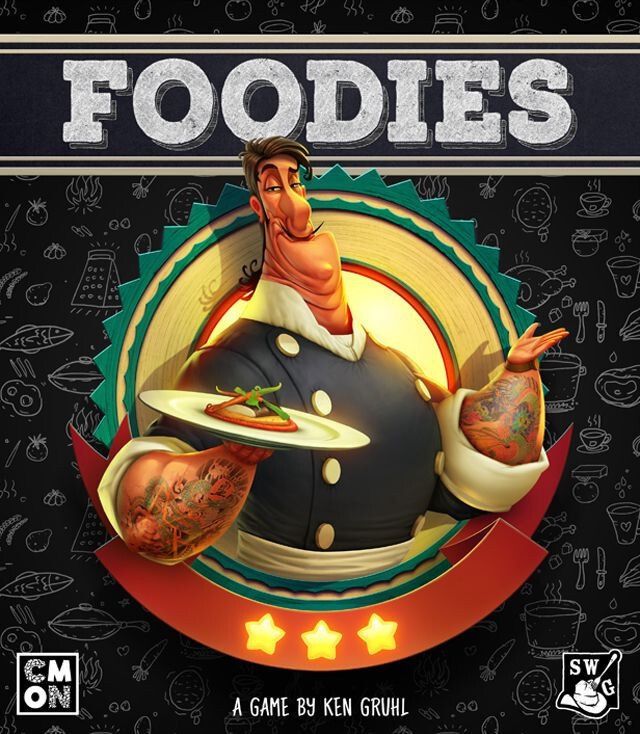 Cool Mini or Not CMON Boardgame Foodies, Variant: CMIFDS001