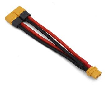 Samix Parallel XT60 Female to XT60 Male Y-Harness Connector Adapter, Variant: SAMXT60-PY1F2M
