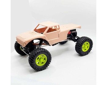 Furitek TerraX Active Pro 4WS 1/18 ARTR Mini Rock Crawler (Champagne Nude), Variant: FTK-FUR-2706