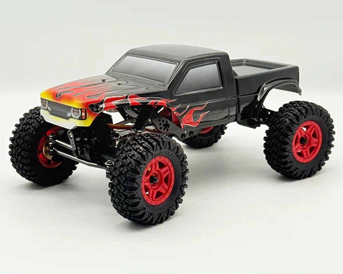 Furitek 1/18 ARTR Crawler Black Flame Edition, Variant: FTK-FUR2724
