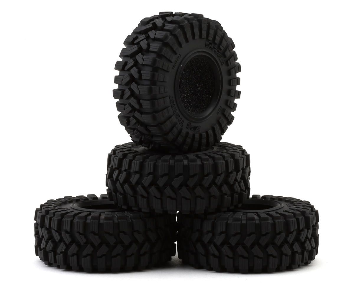 Injora 1.3" King Trekker Micro Rock Crawler Tires (4) (70mm OD) (S5), Variant: INJYQT-1314