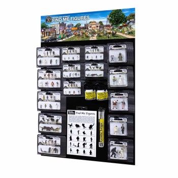 Woodland Scenics Find Me Figures Half Assortment, Variant: WOOASSTA2851H