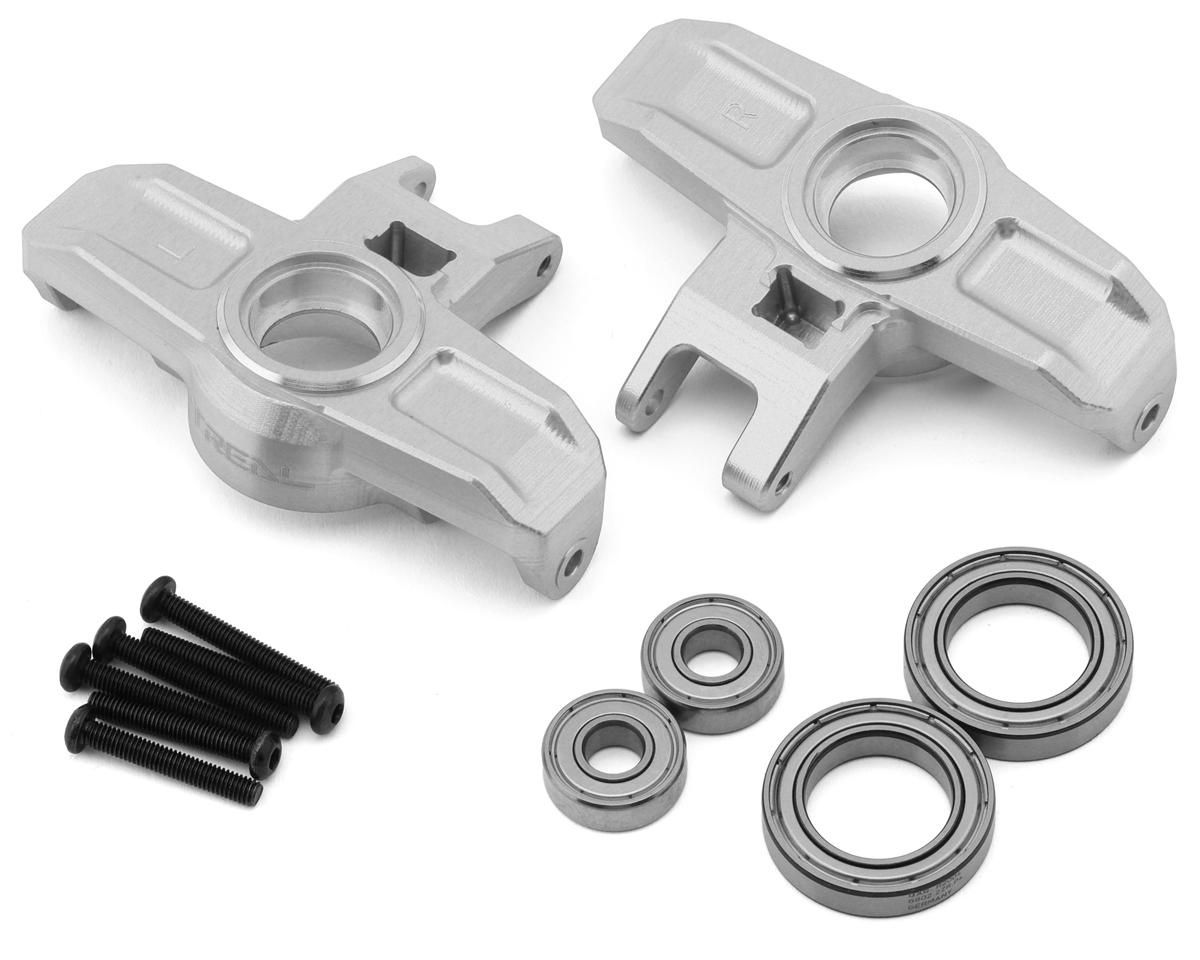 Treal Hobby Aluminum Front Steering Knuckles for Traxxas® UDR® (Silver), Variant: TLHTUDR-32