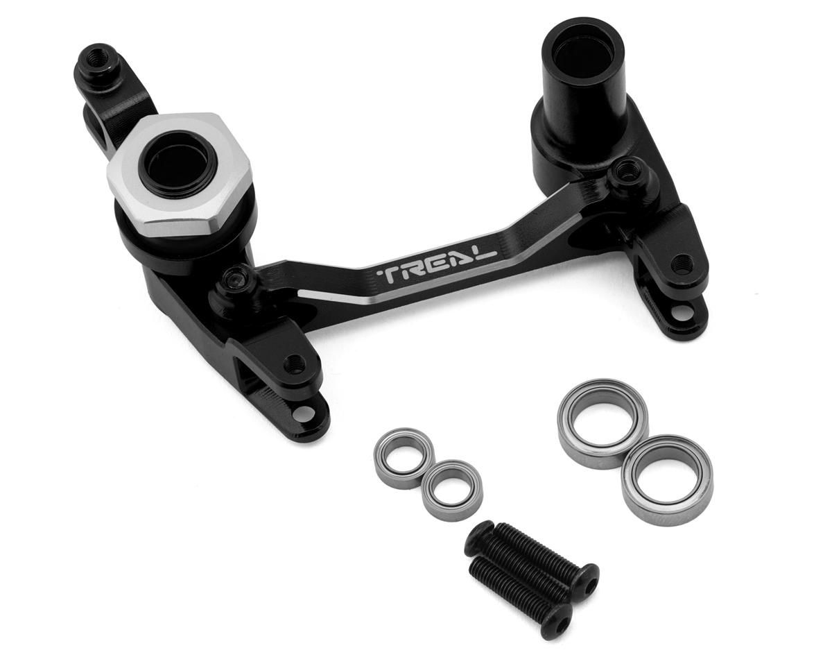 Treal Hobby Aluminum Steering Bellcrank Assembly Set for Traxxas® UDR® (Black), Variant: TLHTUDR-53
