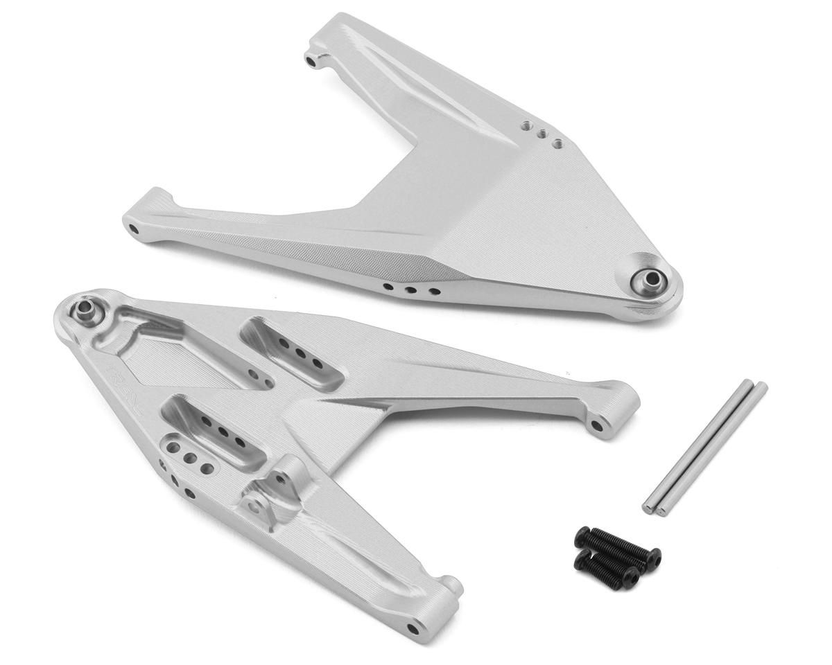 Treal Hobby Aluminum Lower Suspension Arms for Traxxas® UDR® (Silver), Variant: TLHTUDR-40