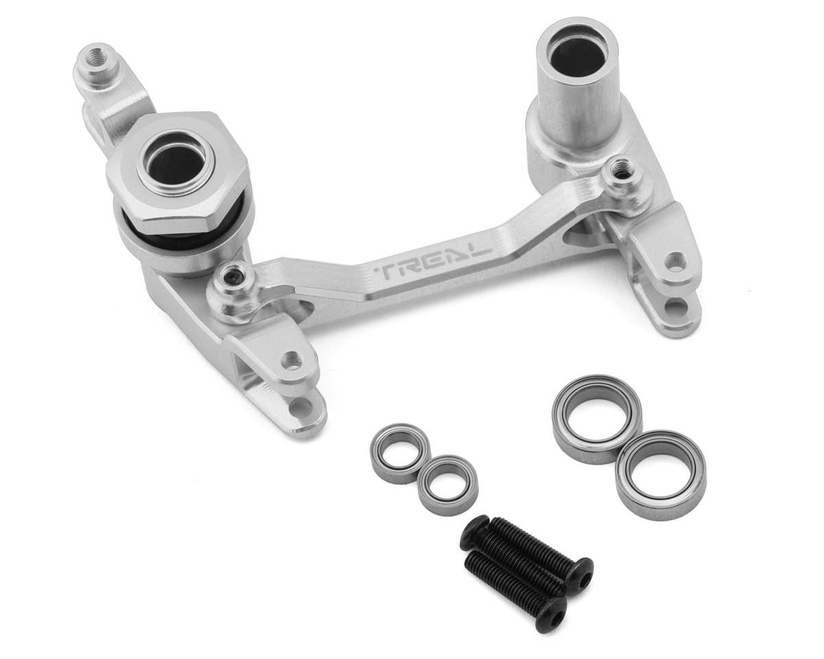 Treal Hobby Aluminum Steering Bellcrank Assembly Set for Traxxas® UDR® (Silver), Variant: TLHTUDR-56