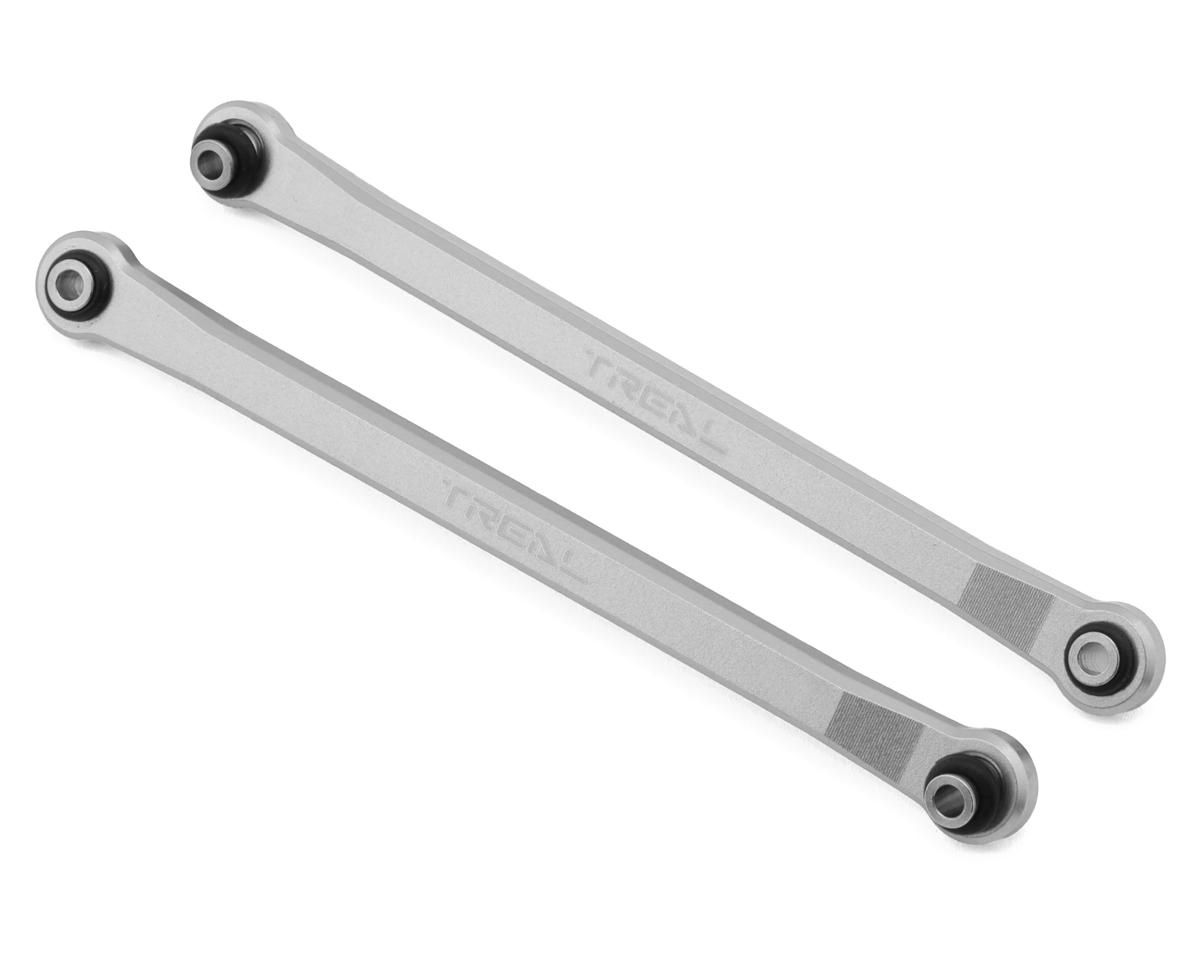 Treal Hobby Aluminum Front Steering Toe Links for Traxxas® UDR® (Silver), Variant: TLHTUDR-52