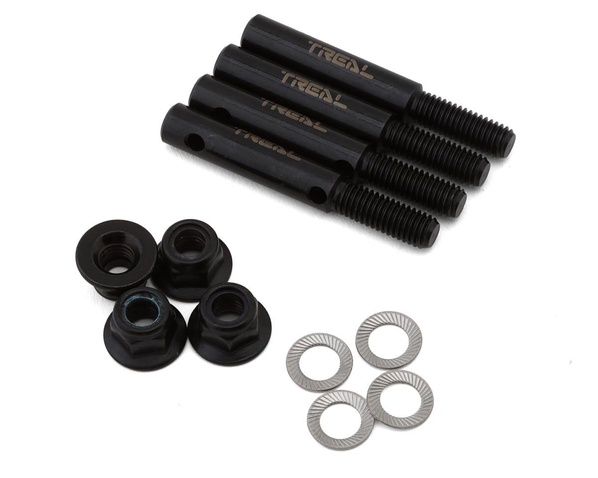 Treal Hobby Axial AXP8 Gilamon Harden Steel Portal Stub Axle Drive Shafts Set, Variant: TLHAXP8-54