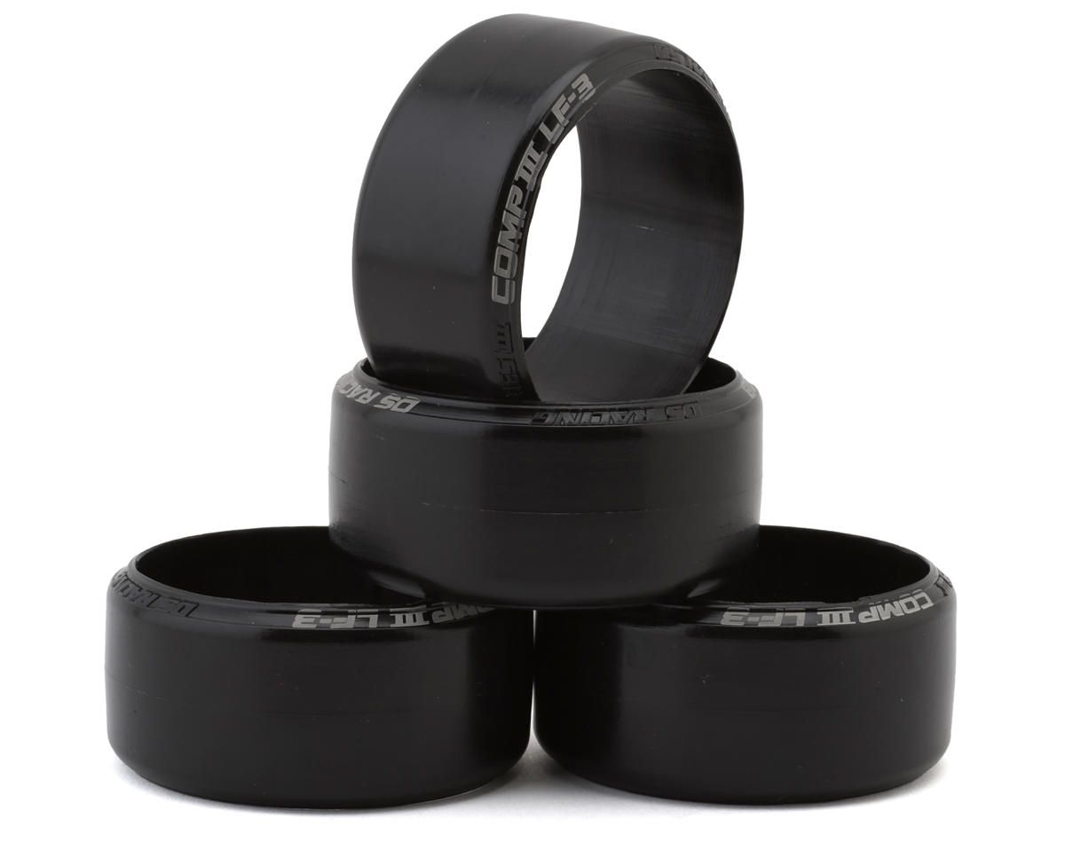 DS Racing Competition III 29mm Wide Slick Drift Tires (4) (LF-3), Variant: DSC-CS3-LF3-29