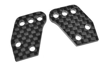 Corally Hub Camber Plates, Rear, Carbon 3mm, 2pcs, Variant: COR00180-1090