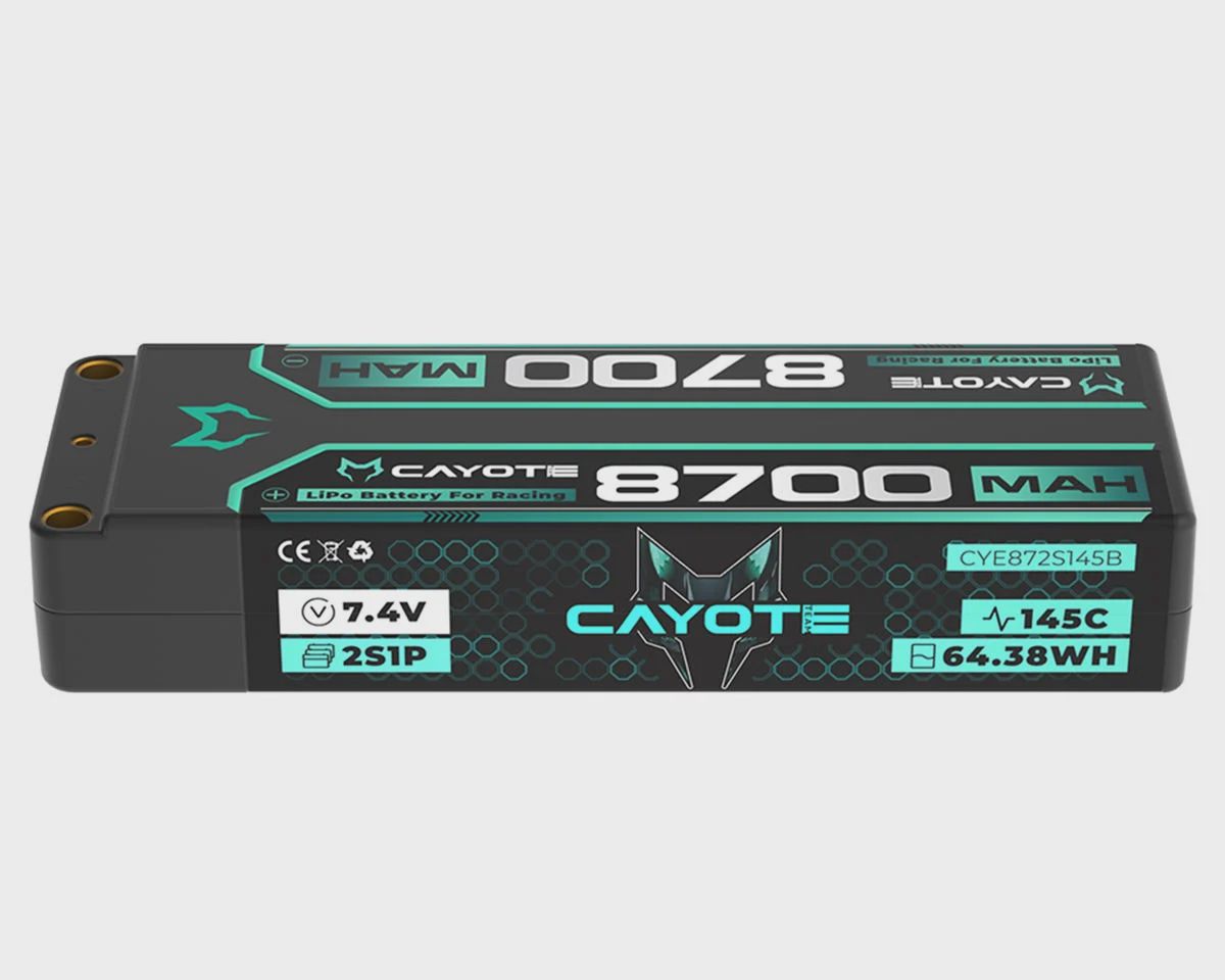 Cayote 2S 145C Stick LiPo Battery (7.4V/8700mAh)