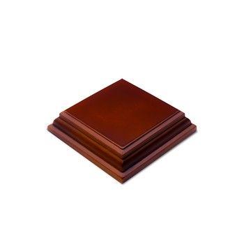Green Stuff World Square Wood display bases 5x5 cm - Hazelnut, Variant: GSW4989