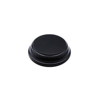 Green Stuff World Round Wood display bases 4x4 cm - Black, Variant: GSW4990