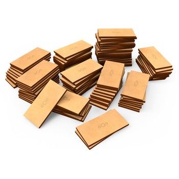 Green Stuff World MDF Old World Bases - Rectangle 30x60mm (Pack x100), Variant: GSW6361