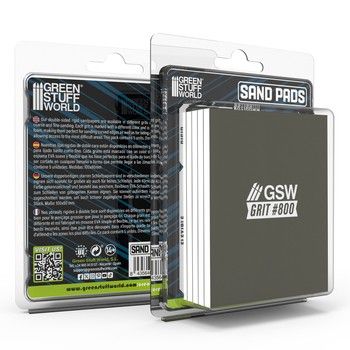 Green Stuff World Rigid Sanding Pads 800 grit, Variant: GSW13743