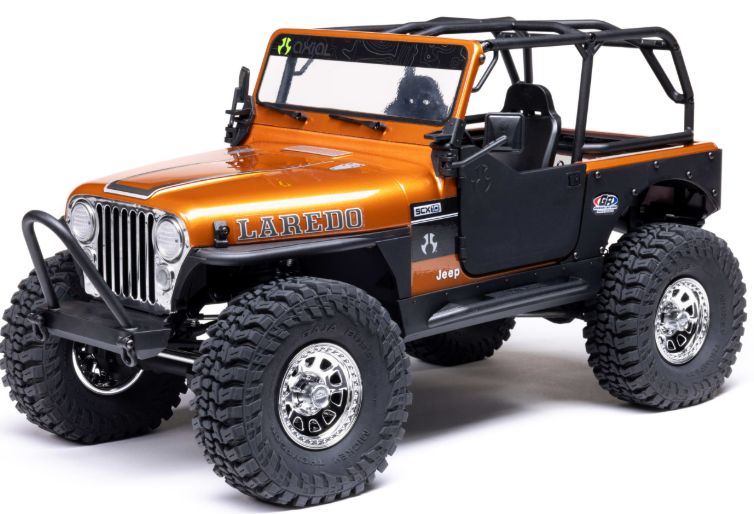 Axial 1/10 SCX10 III Jeep CJ-7 4X4 RTR Brushed Rock Crawler, Copper