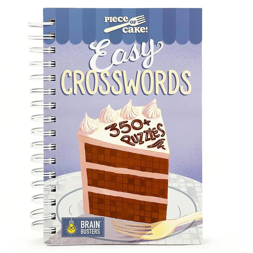 Cottage Door Press Piece of Cake Easy Crosswords Puzzle Book/WO384