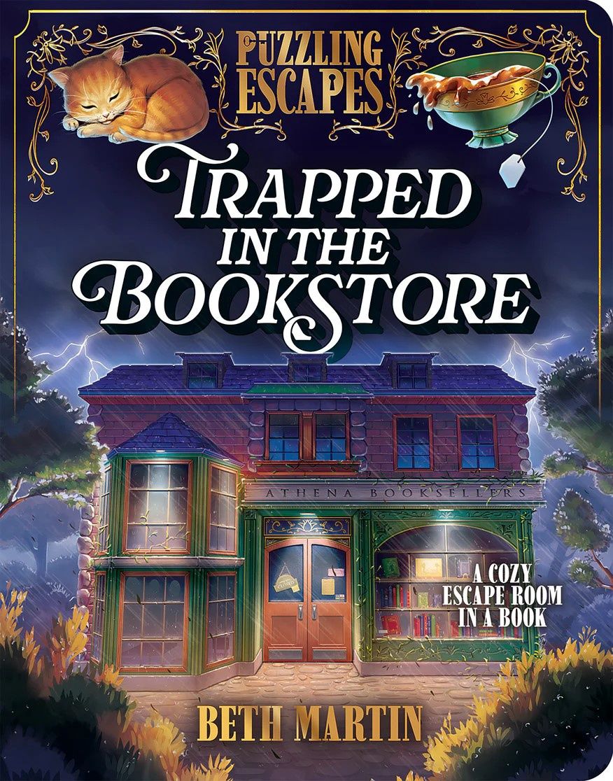 Puzzling Escapes: Trapped in the Bookstore- Escape Room Book/SCST192