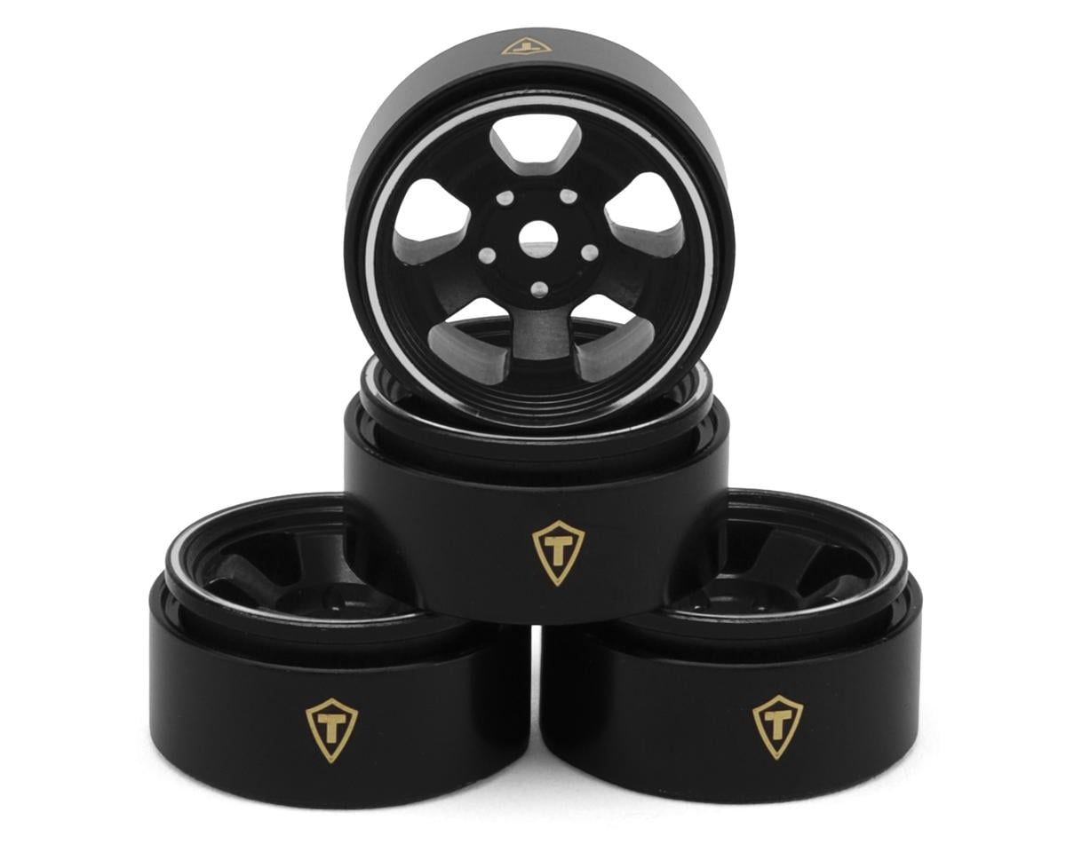 Treal Hobby Axial SCX30 Type B 0.7" 5-Spoke Aluminum Micro Rock Crawler Beadlock