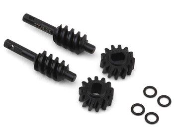Treal Hobby Axial SCX30 Hardened Steel Differential Overdrive Worm Gears Set, Variant: TLHTSCX30-35