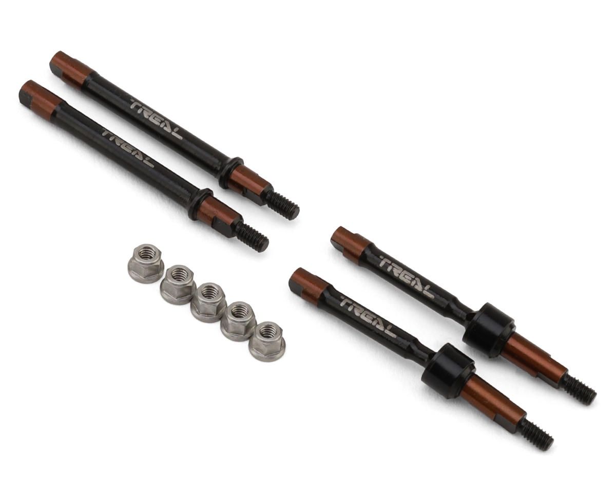 Treal Hobby Axial SCX30 Harden Steel CVD Axle Shafts Set