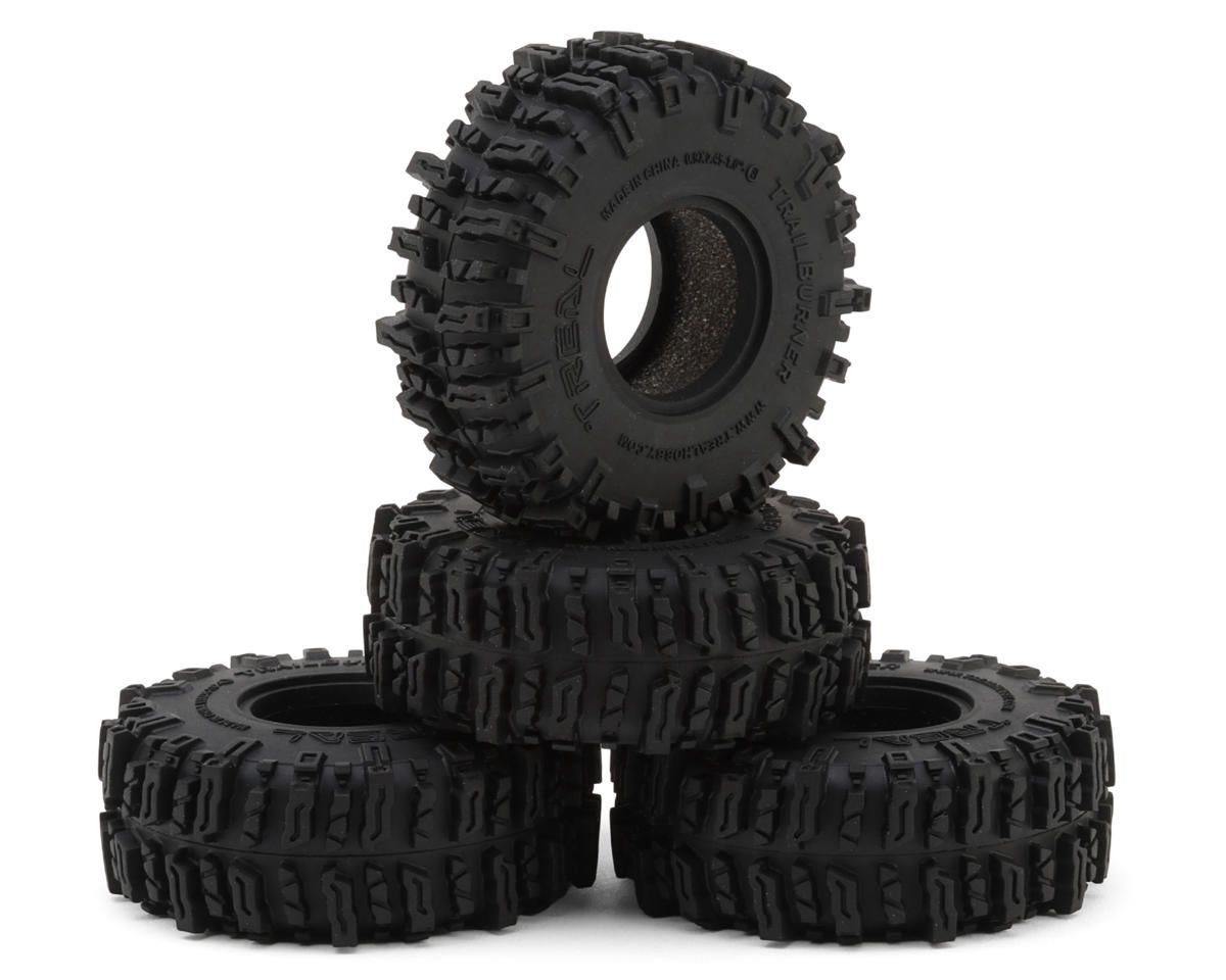Treal Hobby Trail Burner 1.0" Micro Rock Crawler Tires (4) (62mm OD)