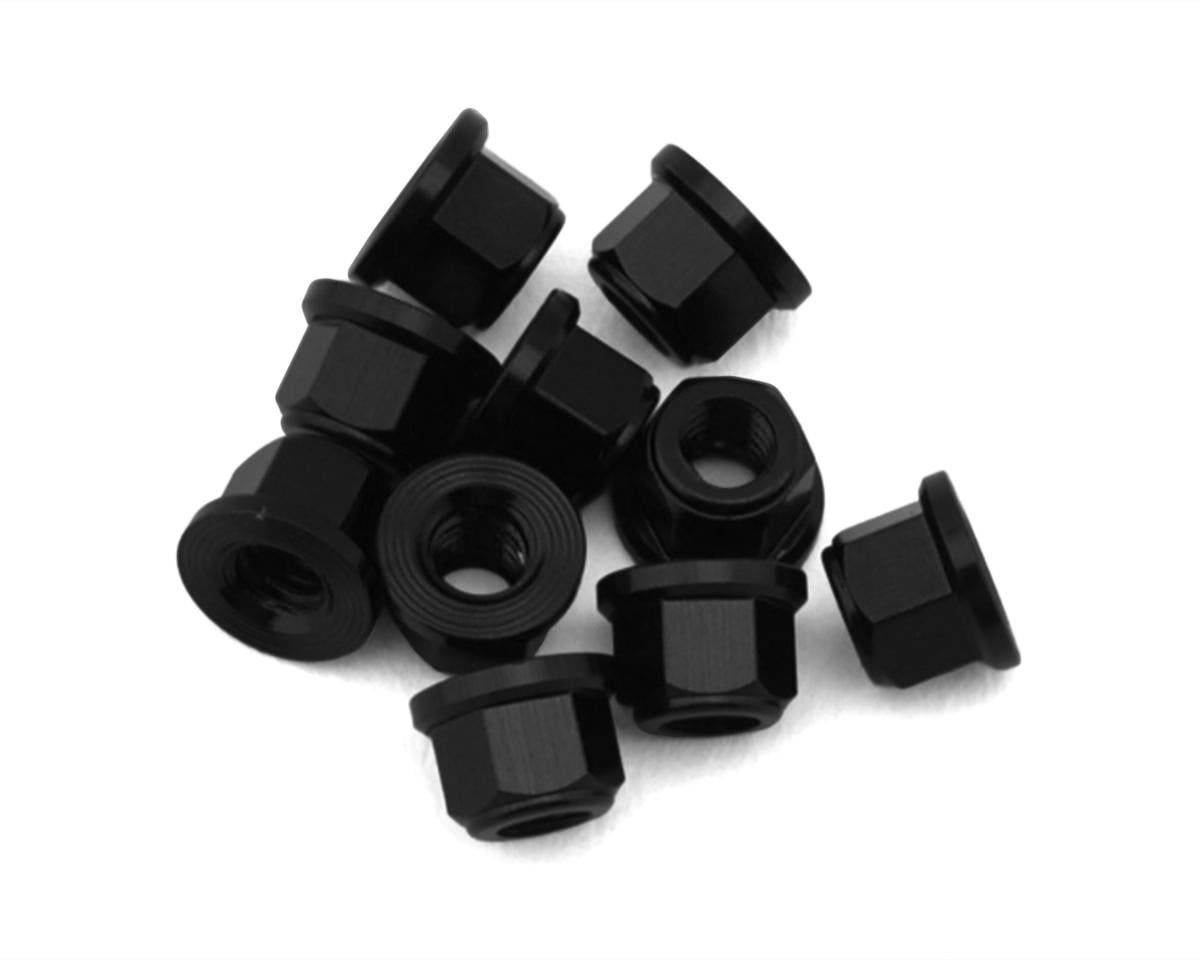 Treal Hobby Axial SCX30 Brass 2mm Wheel Nuts (Black) (10), Variant: TLHTSCX30-68