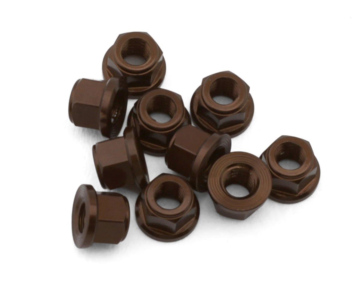 Treal Hobby Axial SCX30 Aluminum 2mm Wheel Nuts (Bronze) (10), Variant: TLHTSCX30-71