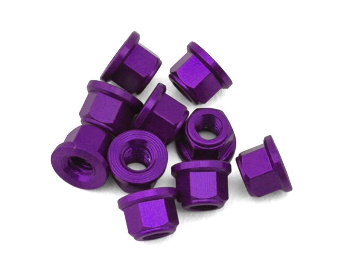 Treal Hobby Axial SCX30 Aluminum 2mm Wheel Nuts (Purple) (10), Variant: TLHTSCX30-73
