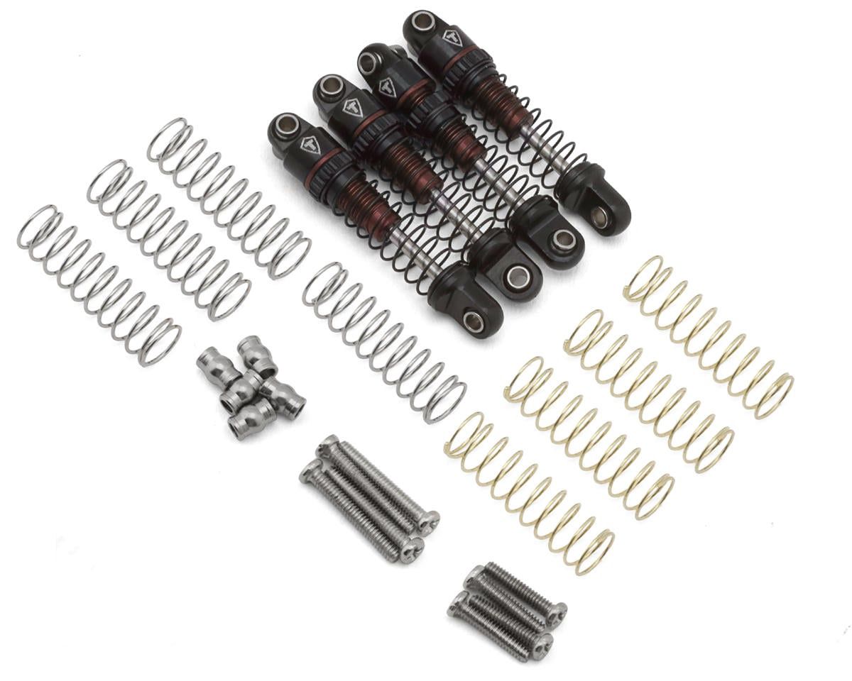 Treal Hobby Axial SCX30 23mm Aluminum Threaded Shocks (Bronze) (4), Variant: TLHTSCX30-65