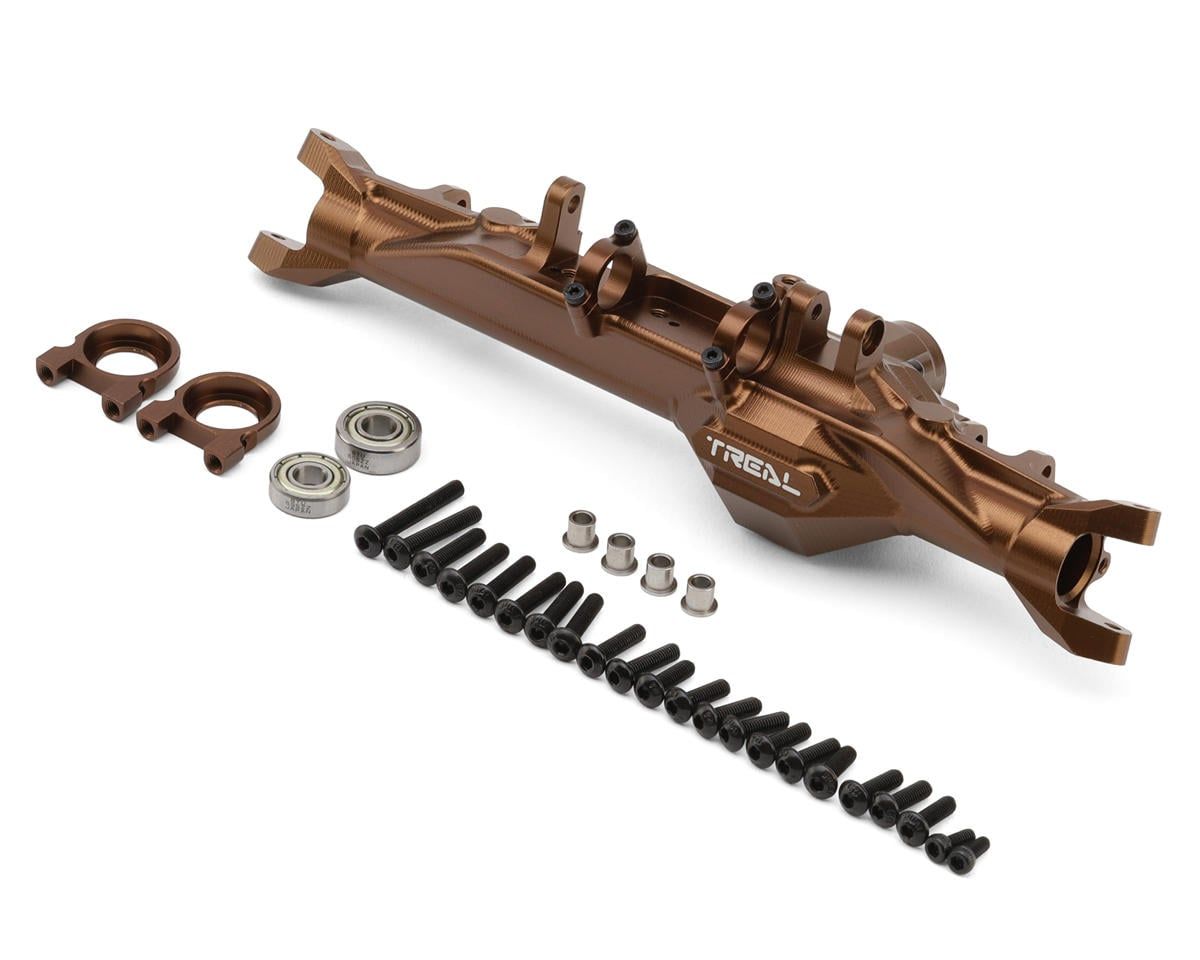 Treal Hobby Vanquish H10 Optic 7075 CNC-Machined Aluminum Front Axle Housing, Variant: TLHVPH10-49
