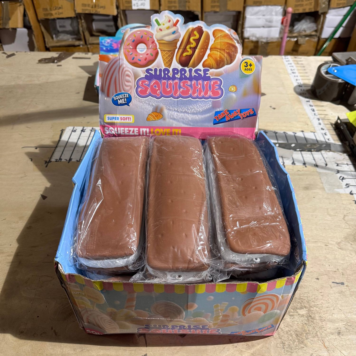 Prime Opticals JUMBO Ice Cream Sandwich Squishy | A189, Variant: POSA189
