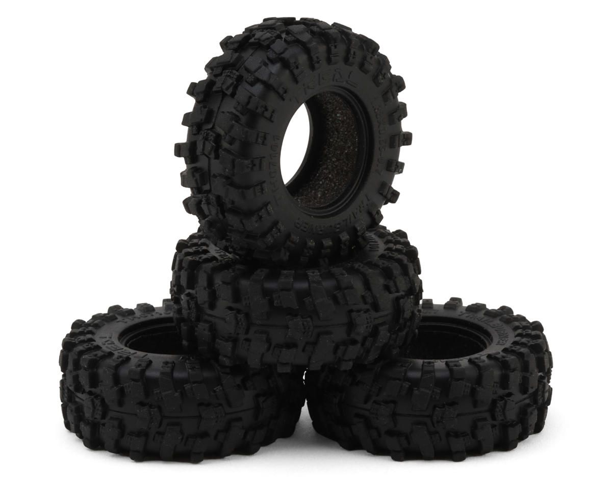 Treal Hobby 0.7" Trailburner Fang Grip Micro Rock Crawler Tires (4), Variant: TLHTSCX30-94