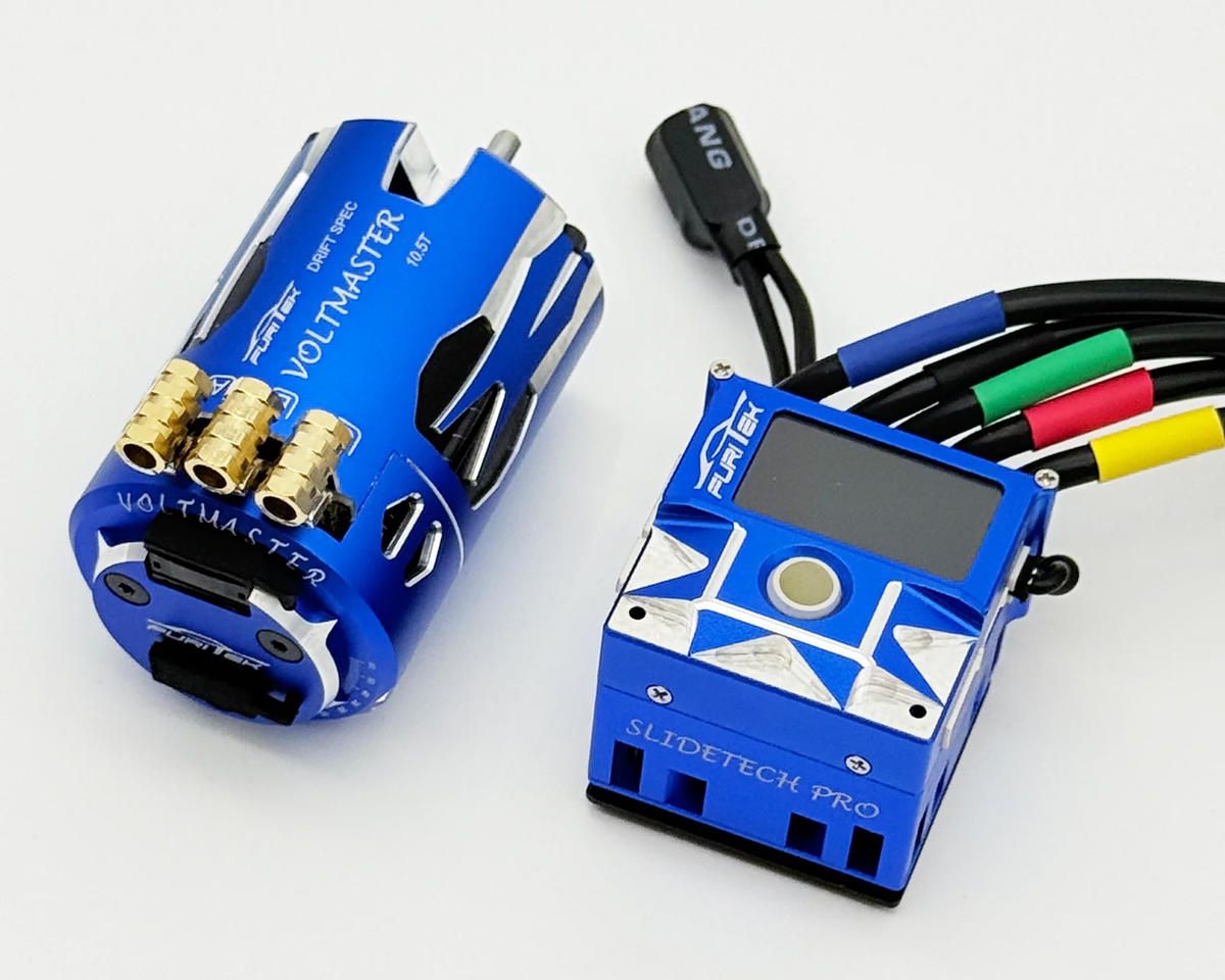 Furitek SlideVolt Pro 1/10 Drift Sensored Brushless ESC &amp; Motor Combo FTK-FUR-2809, Variant: FTKFUR2809