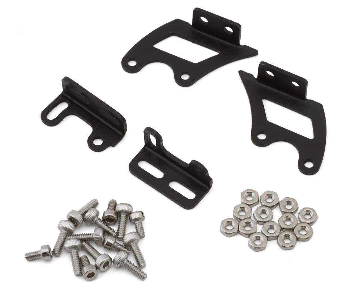 Sideways RC 1/10 X Low Wing Mount Set (Miniature Scale Drift Accessory), Variant: SDW-XLOW-WM1