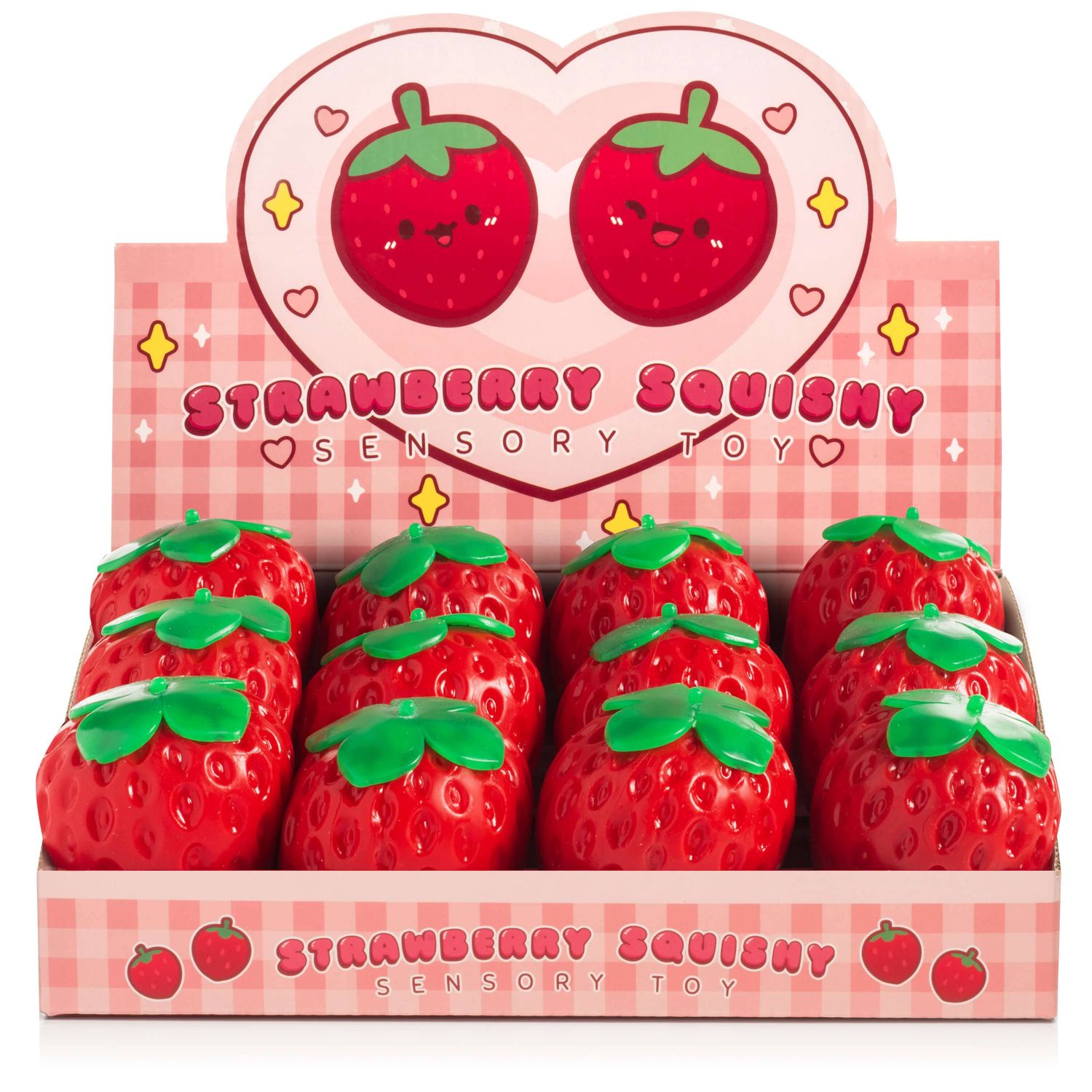 Kawaii Slime Company Strawberry Shaped Sensory Toy