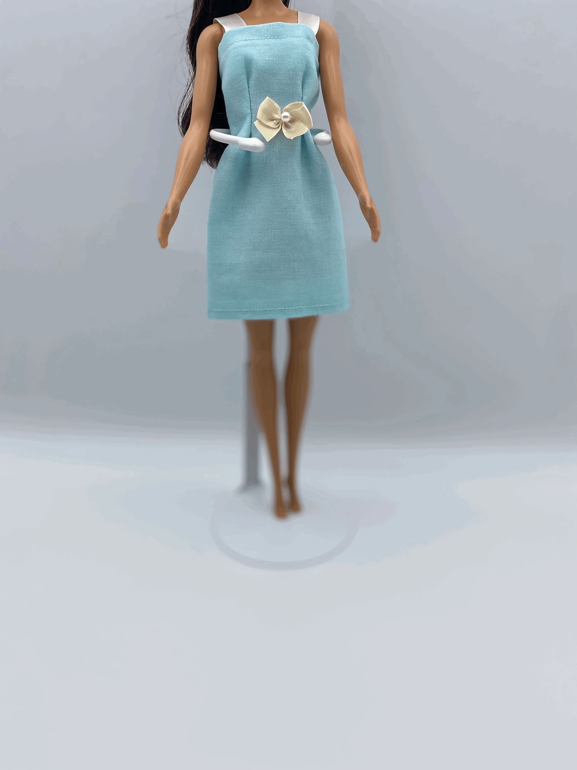 Fashion Doll Teal Dress