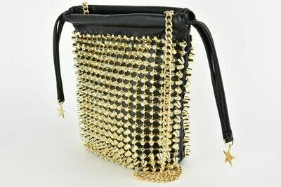 ECO LEATHER BAG AND STUDS