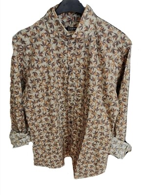 Leaves print shirt