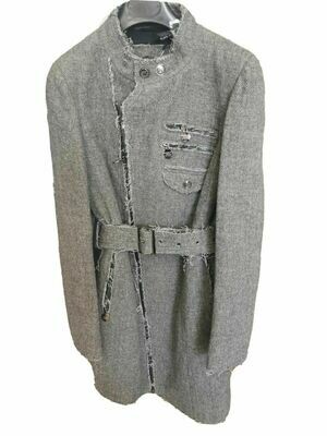 Coat with belt