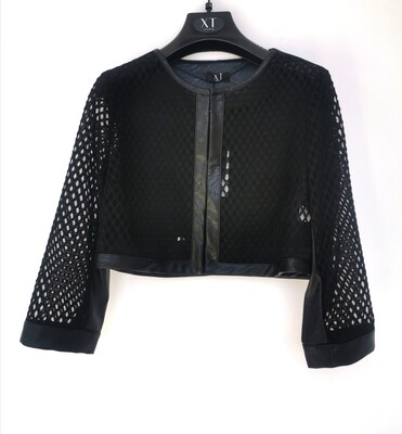 Eco-leather jacket